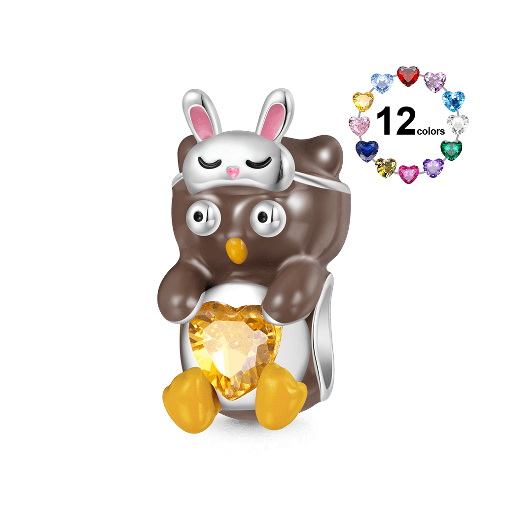 Gnoce Sleep-deprived Owl Embraces Love Charm_1