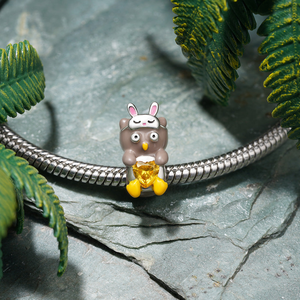 Gnoce Sleep-deprived Owl Embraces Love Charm_4