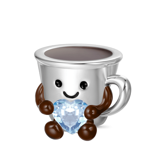 Gnoce Coffee Cup Embraces Love Charm_1