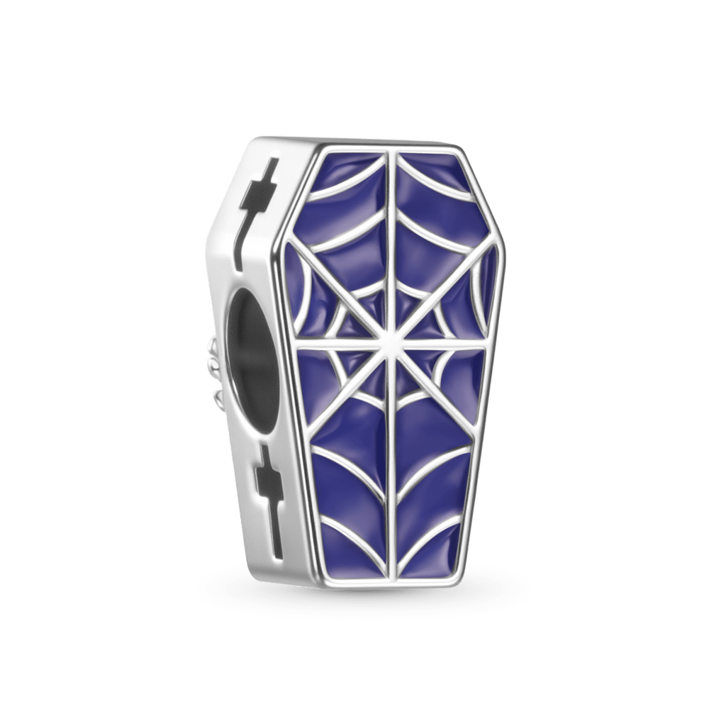 Gnoce Halloween Skull Heated Color-changing Coffin Charm_3