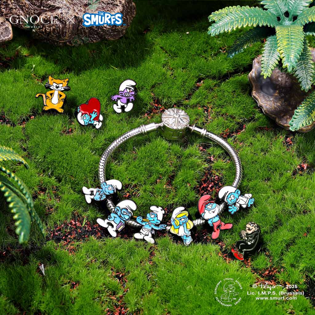 Gnoce Smurfs Charm x Chef Smurf_3