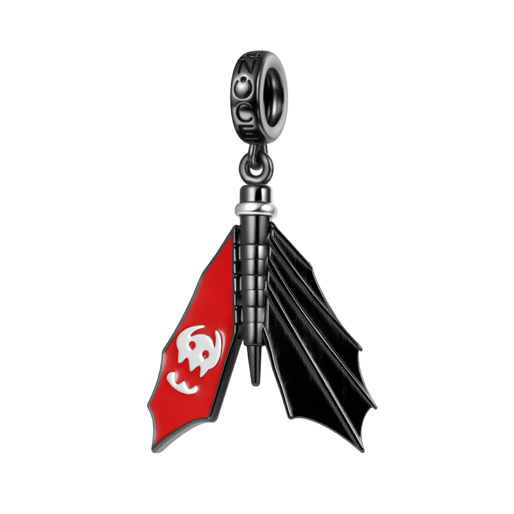 Gnoce How to Train Your Dragon Toothless Tail-wagging Pendant Dangle Charm_1