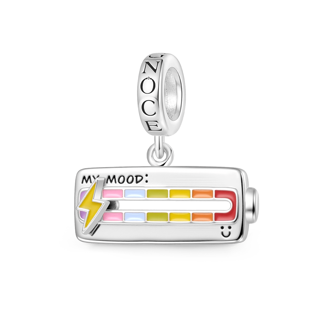 Gnoce Slideable Funny Enamel Seven Mood Pin Pendant Dangle Charm_2