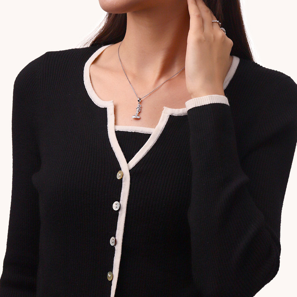 Gnoce Birth of Venus Pendant Dangle Charm_5