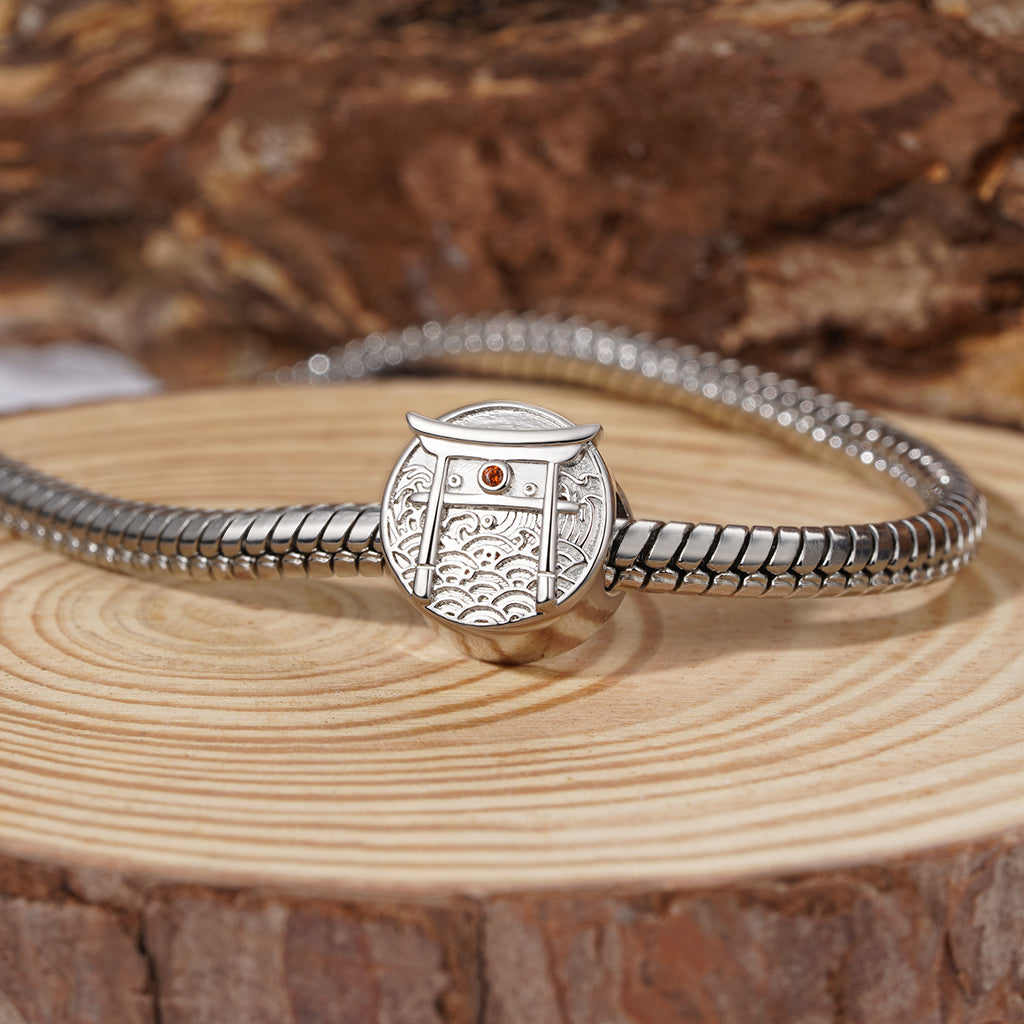 Gnoce Japanese Element Torii Engravable Charm_3