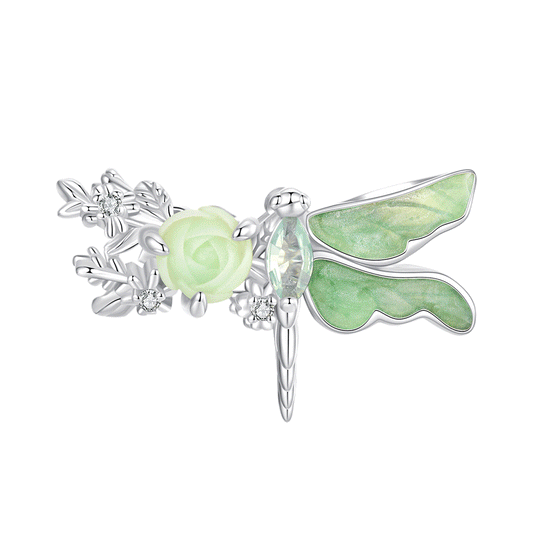 Gnoce Spring Green Dragonfly Charm_1