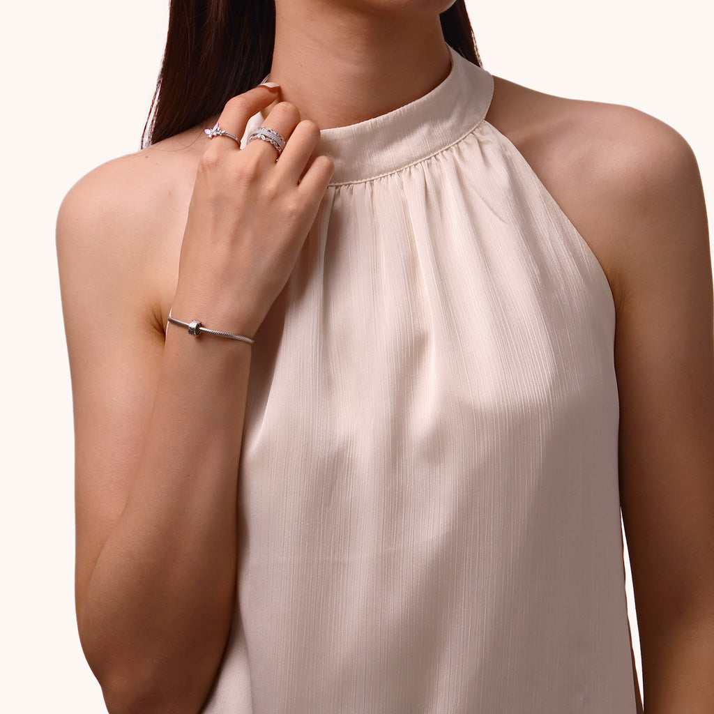 Gnoce Black Graffiti Expression Cat Stopper Charm_3