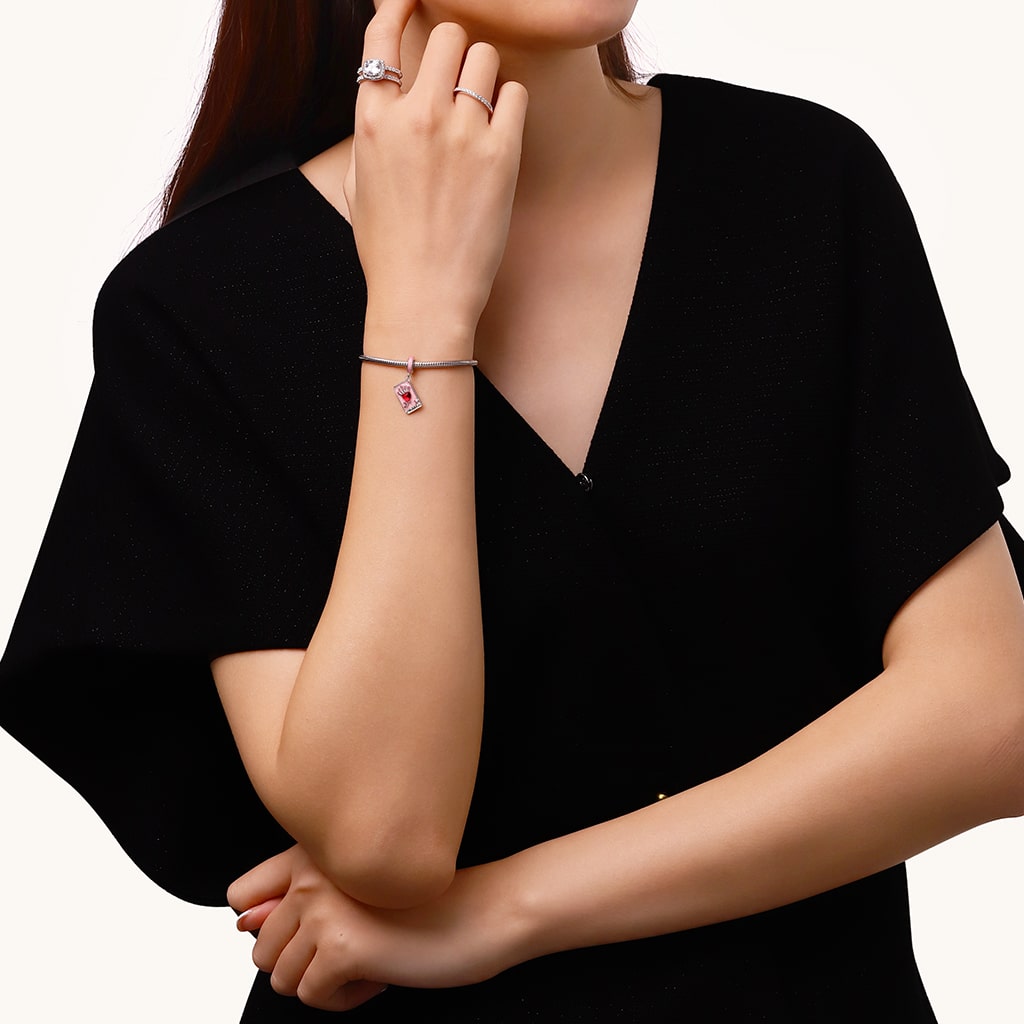 Gnoce Queen Tarot Powerful Female Energy Pendant Dangle Charm_4