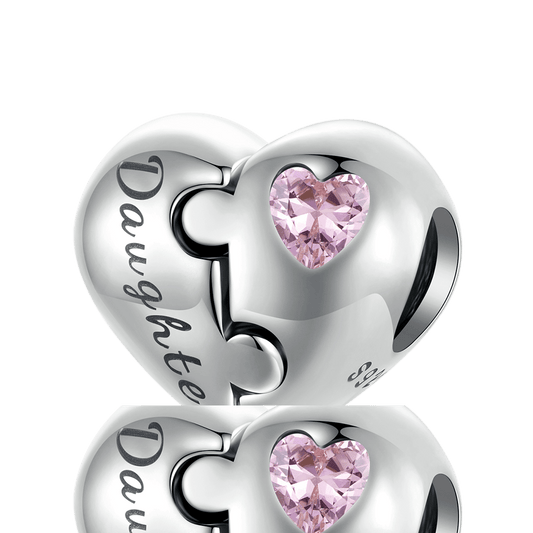 Gnoce Mom Daughter Puzzle of Love Charm_1