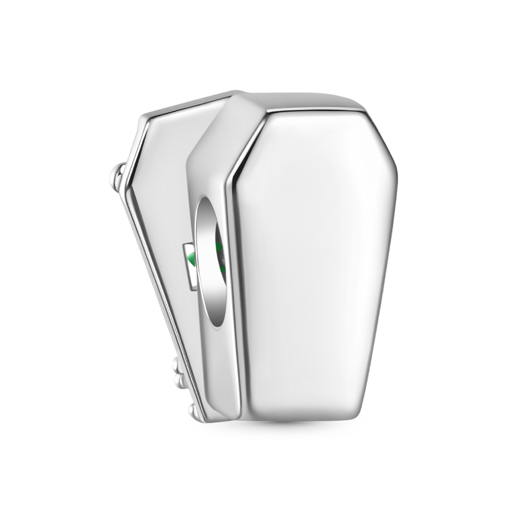 Gnoce Halloween Coffin Green Luminous Skeleton Hand Charm_3