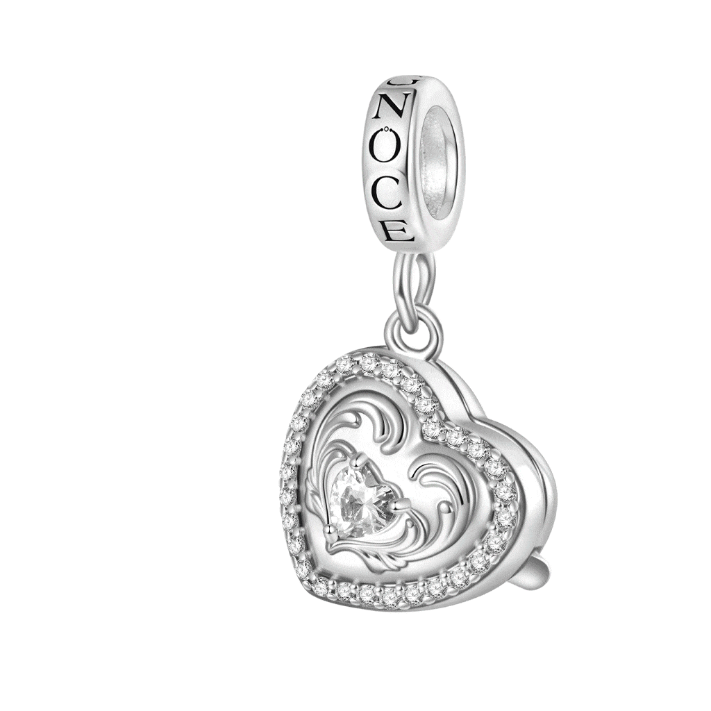 Gnoce 'In My Heart'  Love Multiple Photo Pendant Dangle Charm_1