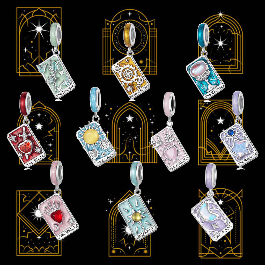 Gnoce Tarot Ace of Wands Pendant Dangle Charm_3