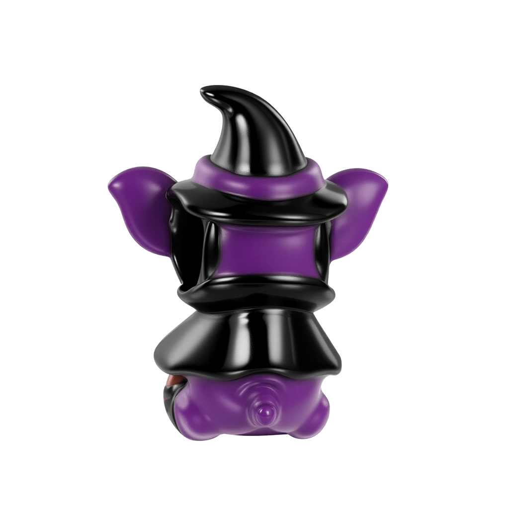 Gnoce Spooky Halloween Purple Elf Embraces Love Charm_3
