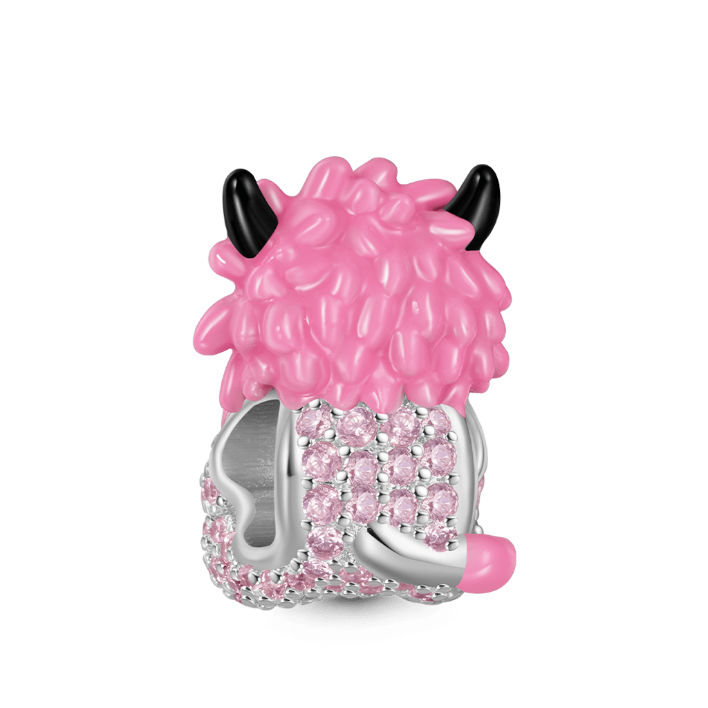 Gnoce Halloween Lion Embraces Heart Charm_3