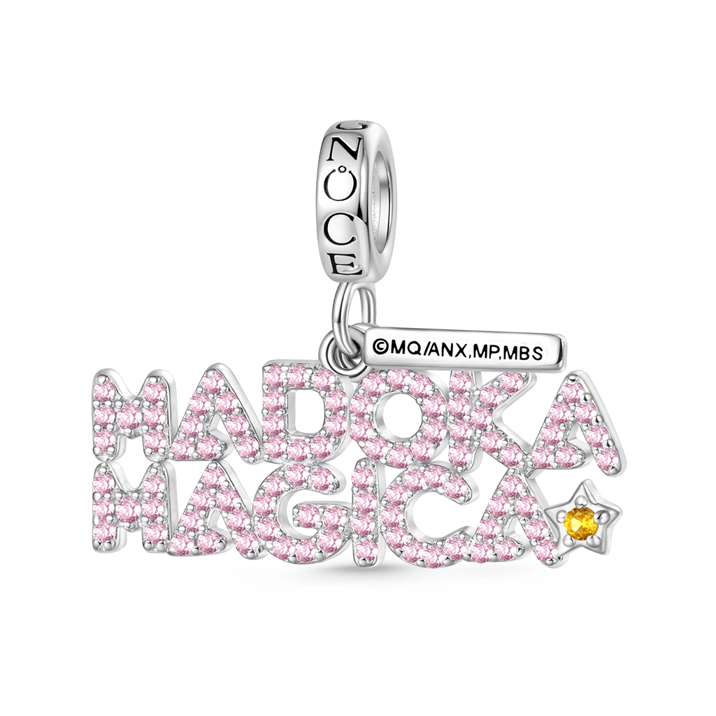 Gnoce Madoka ☆ Magica LOGO Pendant Dangle Charm_1