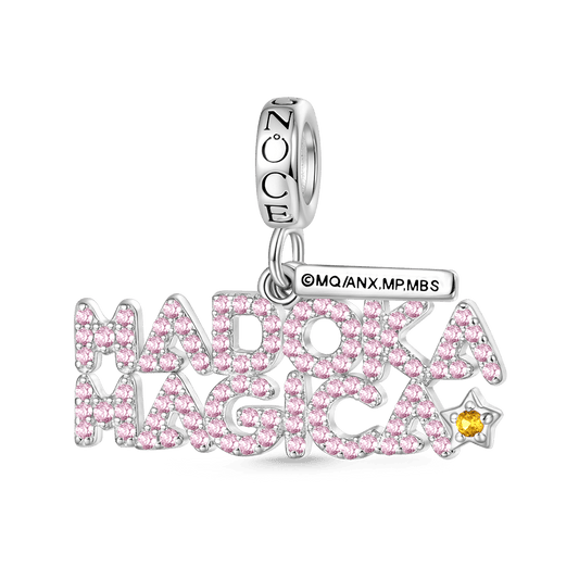 Gnoce Madoka ☆ Magica LOGO Pendant Dangle Charm_1