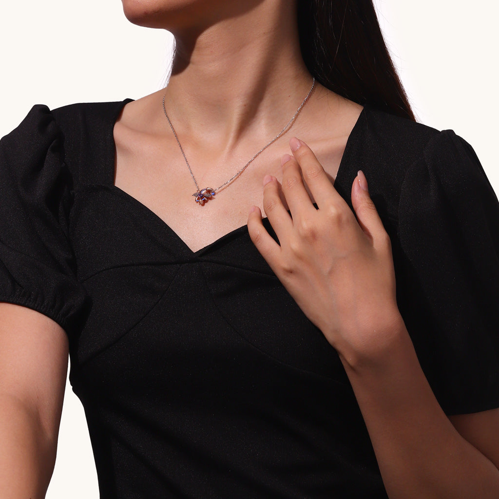 Gnoce Fun Persimmon Dragon Necklace_4