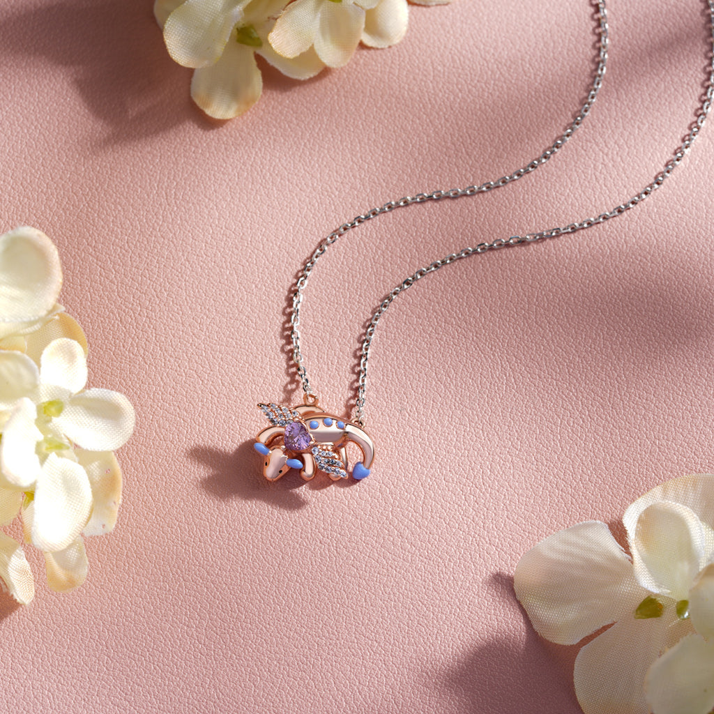 Gnoce Fun Persimmon Dragon Necklace_3