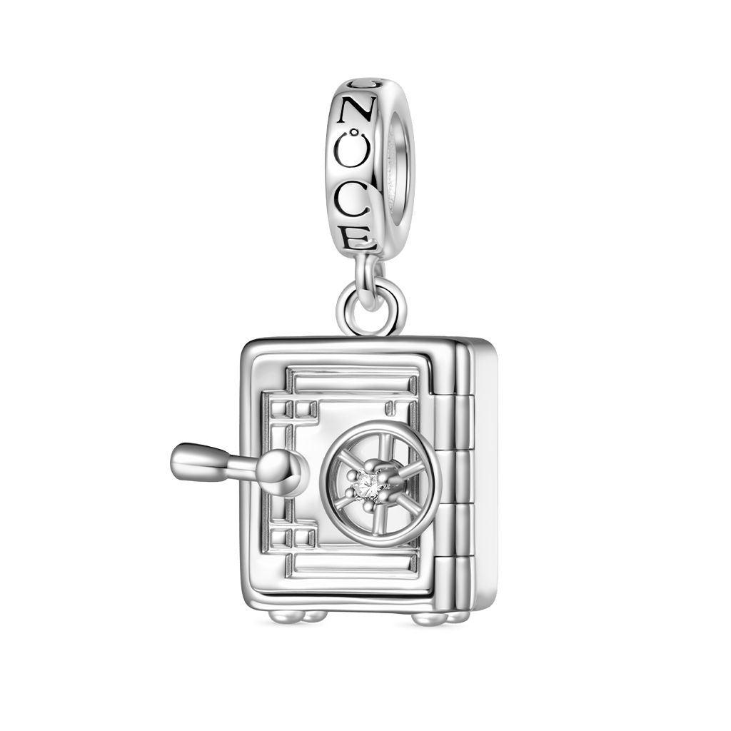 Gnoce Engravable Safe Deposit Box Charm_2