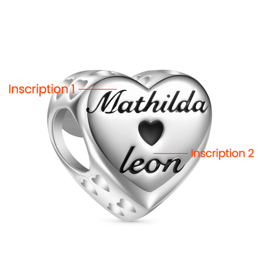 Gnoce Engravable Love Clock Rotating Arrow Charm_4