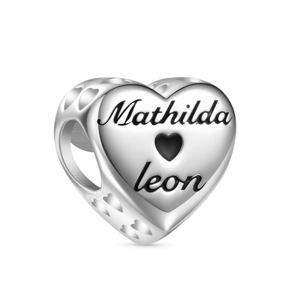 Gnoce Engravable Love Clock Rotating Arrow Charm_5