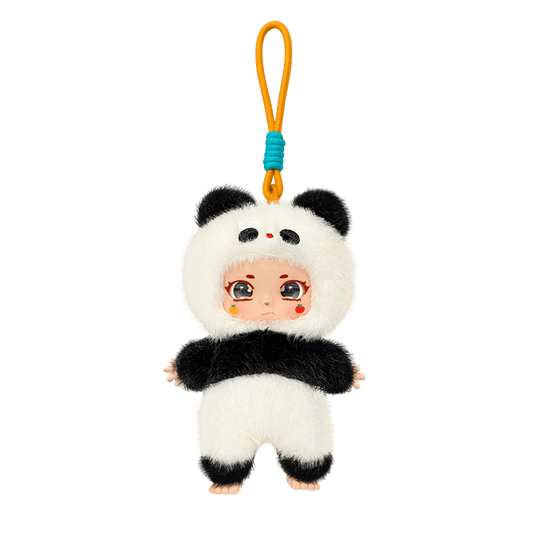 Gnoce Panda Doll Bag Keychain Plush Pendant_1