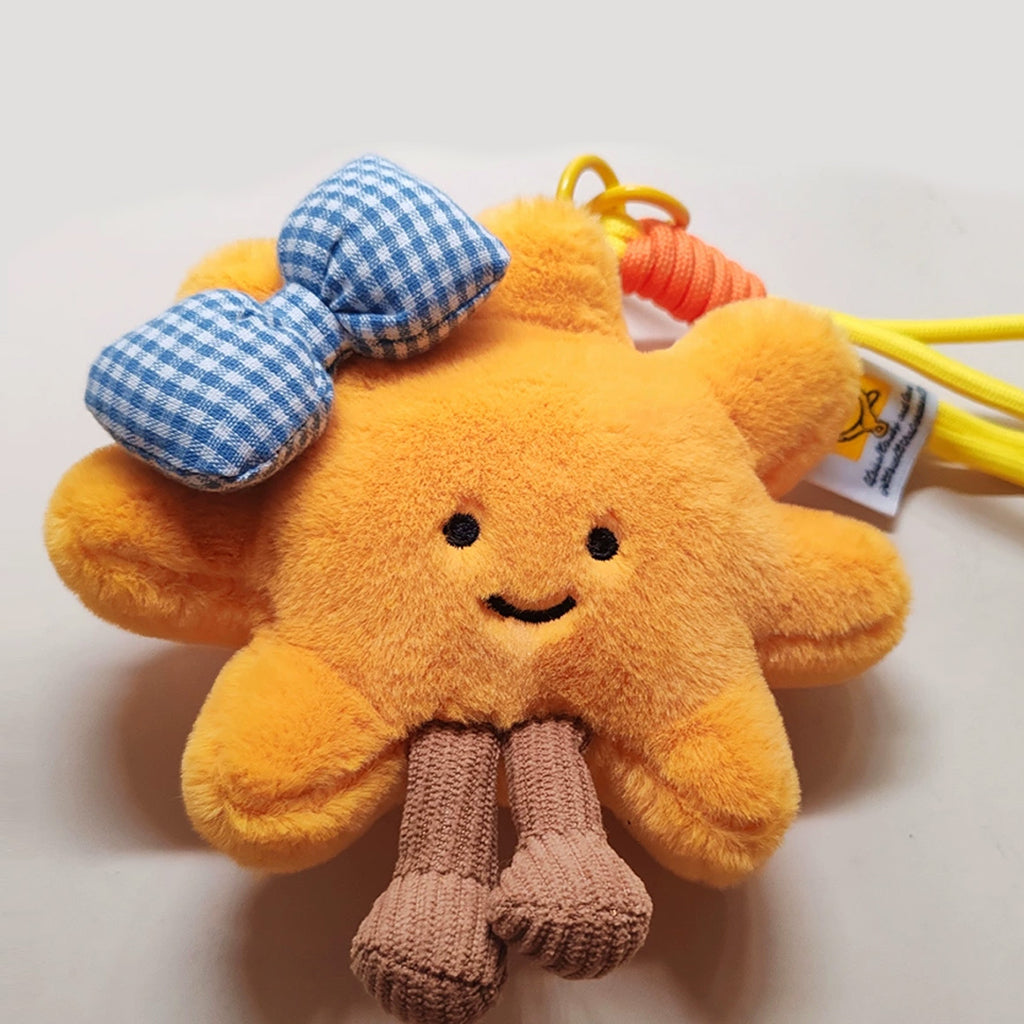 Gnoce You Are My Sunshine Sun Doll Plush Pendant - Bow Style_2