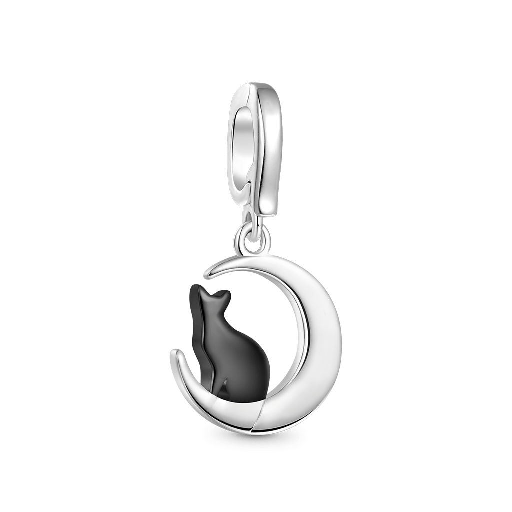 Gnoce Halloween Black Cat Clasp Clusters Charm_2