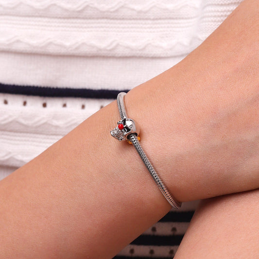 Gnoce Holloween Clown skull Charm_5