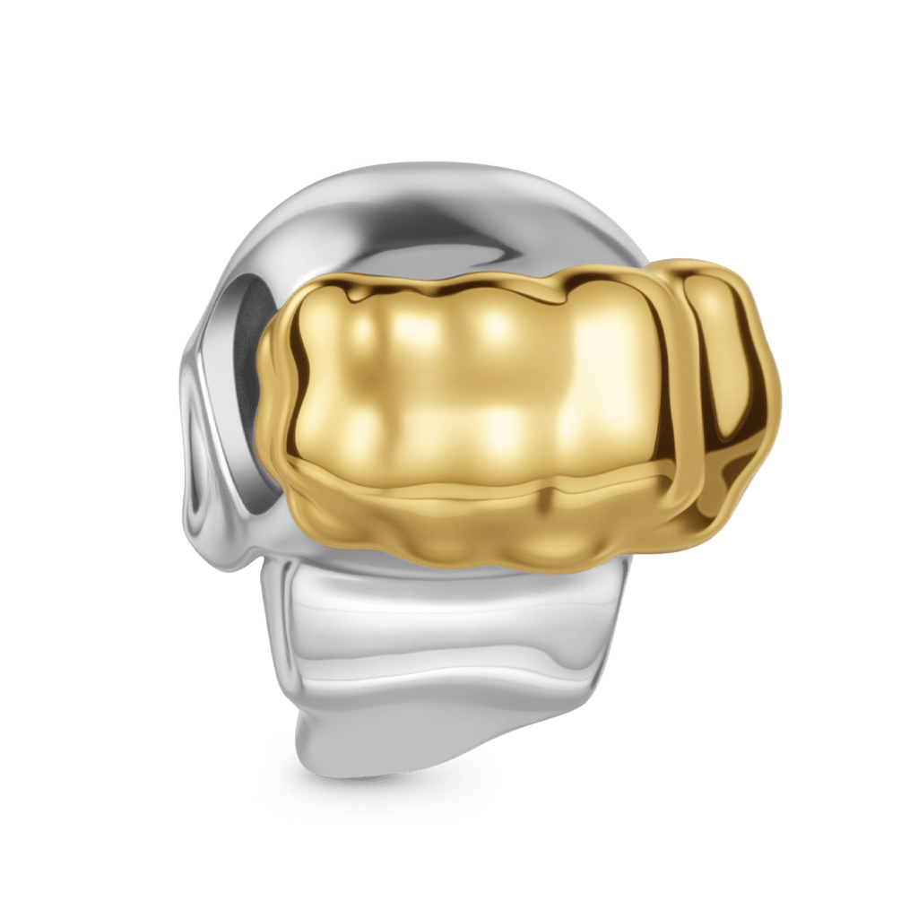 Gnoce Holloween Clown skull Charm_2