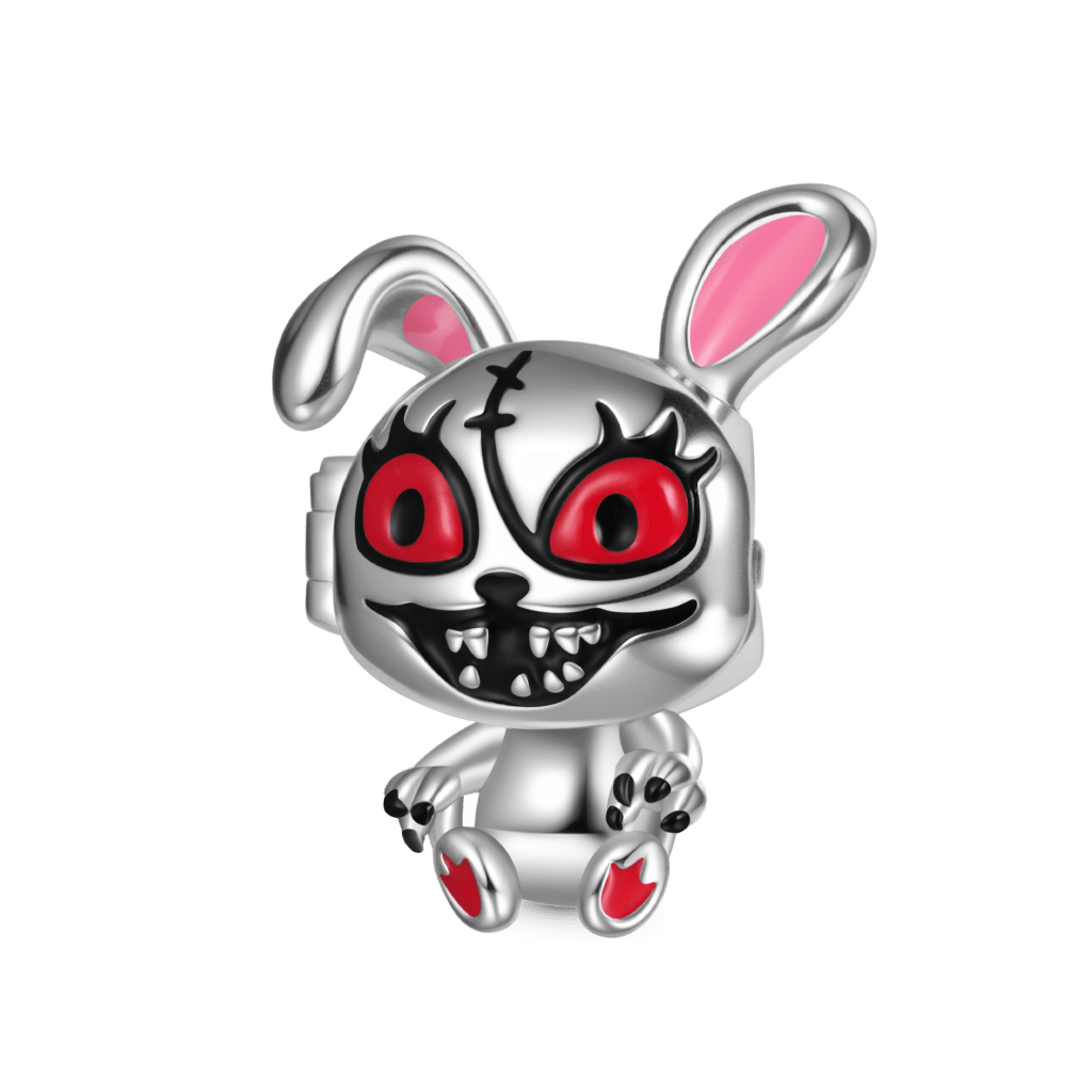 Gnoce Halloween Bunny Face Changeable Charm_2