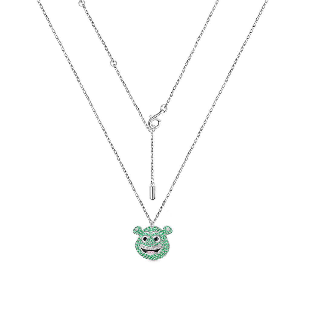 Gnoce Sparkling Shrek Necklace_3