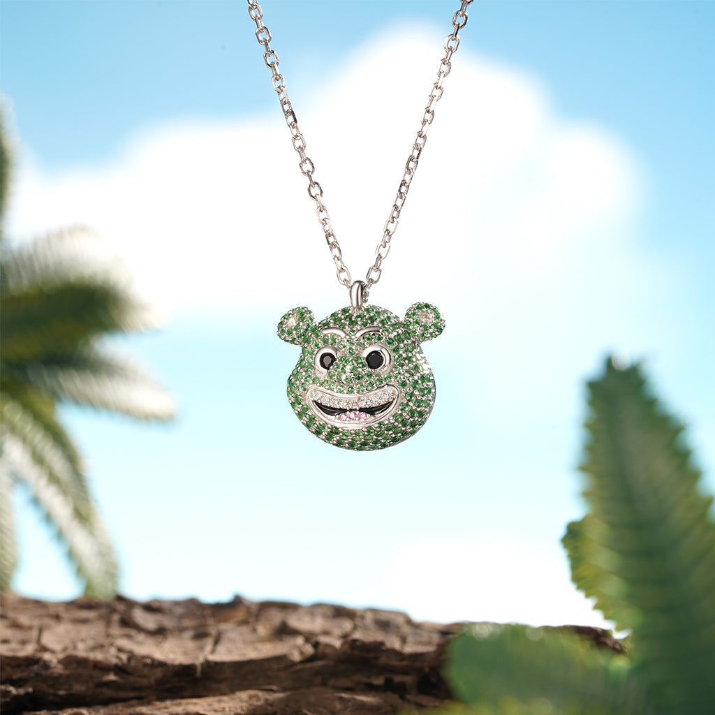 Gnoce Sparkling Shrek Necklace_4