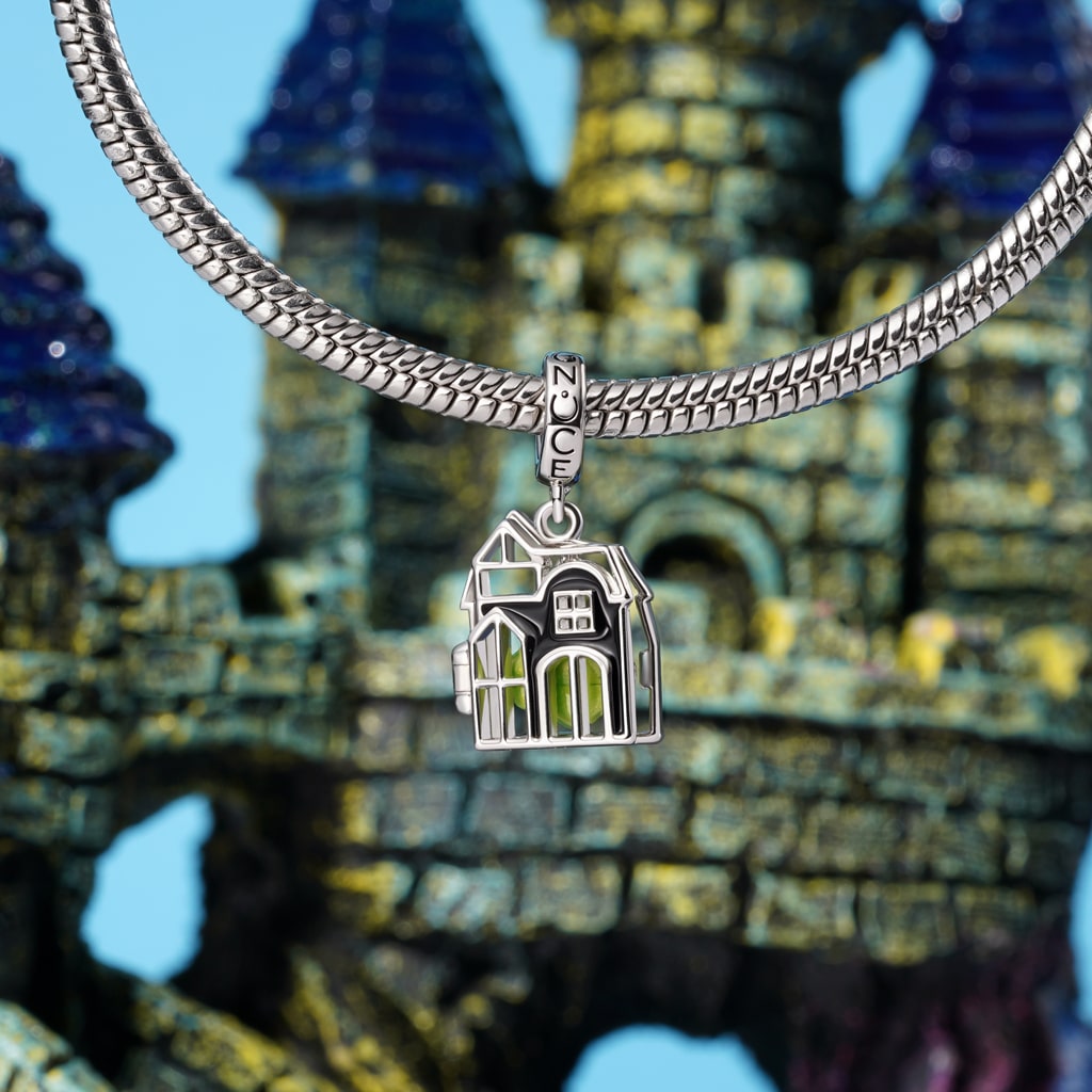 Gnoce Ghost Home Glow-in-the-Dark Pendant Dangle Charm_5