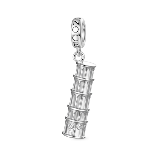 Gnoce City Series -Leaning Tower of Pisa Pendant Dangle Charm_1