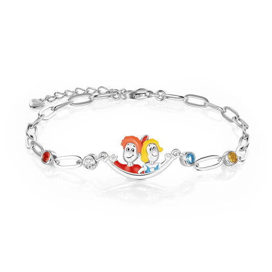 Gnoce The Cat in the Hat Conrad & Sally Chain Bracelet_1