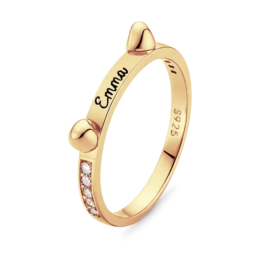 Gnoce Personalized Cute Pet Ring_1