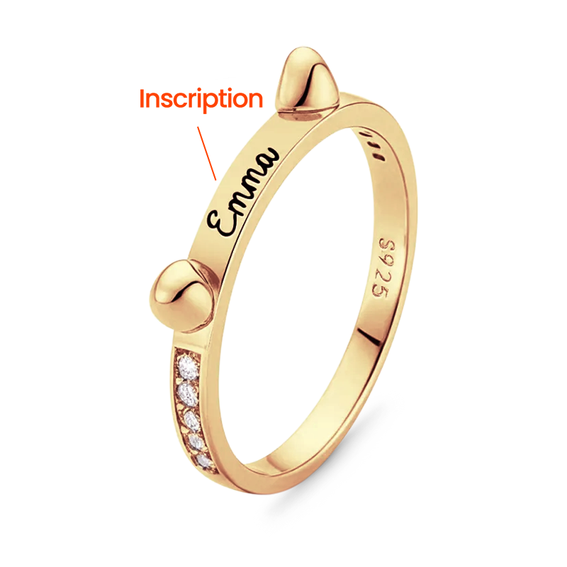 Gnoce Personalized Cute Pet Ring_3