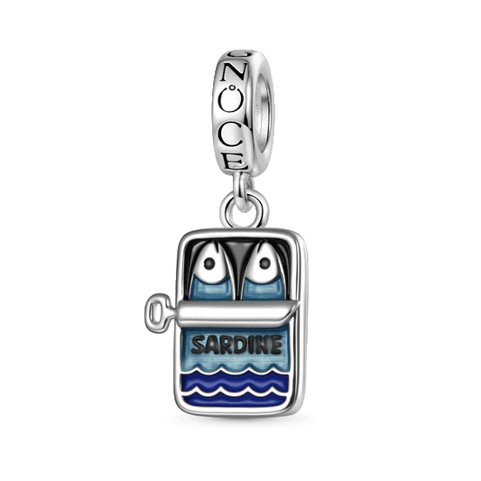 Gnoce Sardine Can Glow-in-the-Dark Pendant Dangle Charm_1
