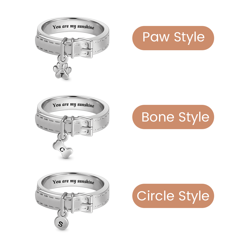 Gnoce Personalized Pet Collar Ring_3