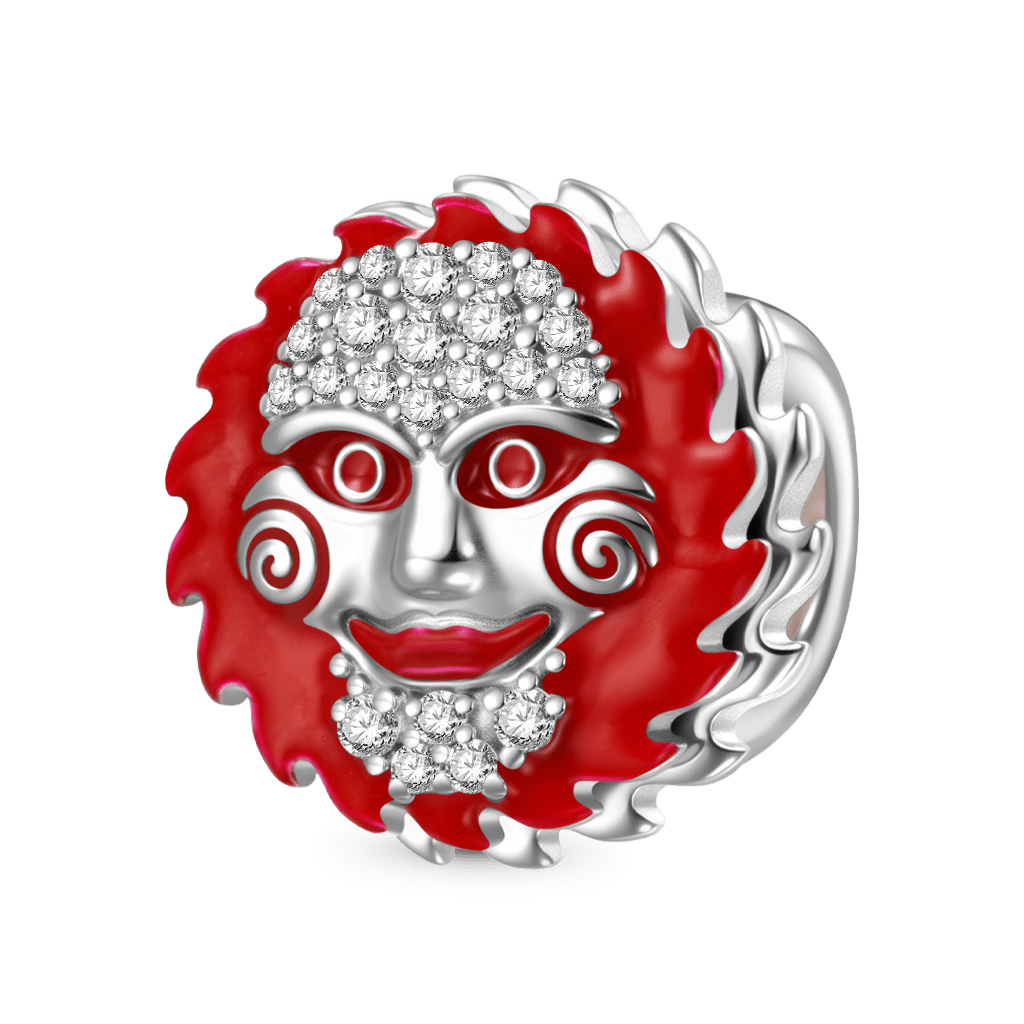 Gnoce Saw Glow-in-the-Dark Rotatable Horror Billy the Puppet Charm_2