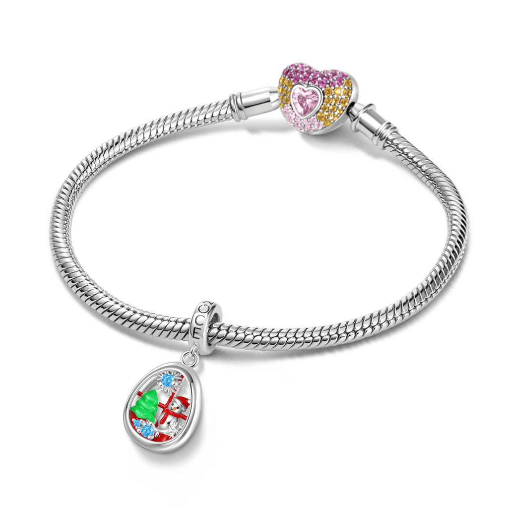 Gnoce Glow-in-the-Dark Christmas Miniature Landscape Charm_3