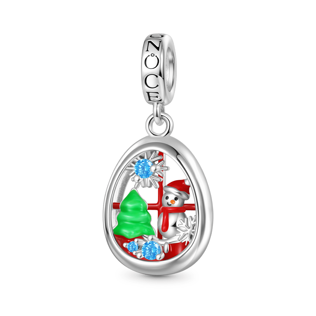 Gnoce Glow-in-the-Dark Christmas Miniature Landscape Charm_1