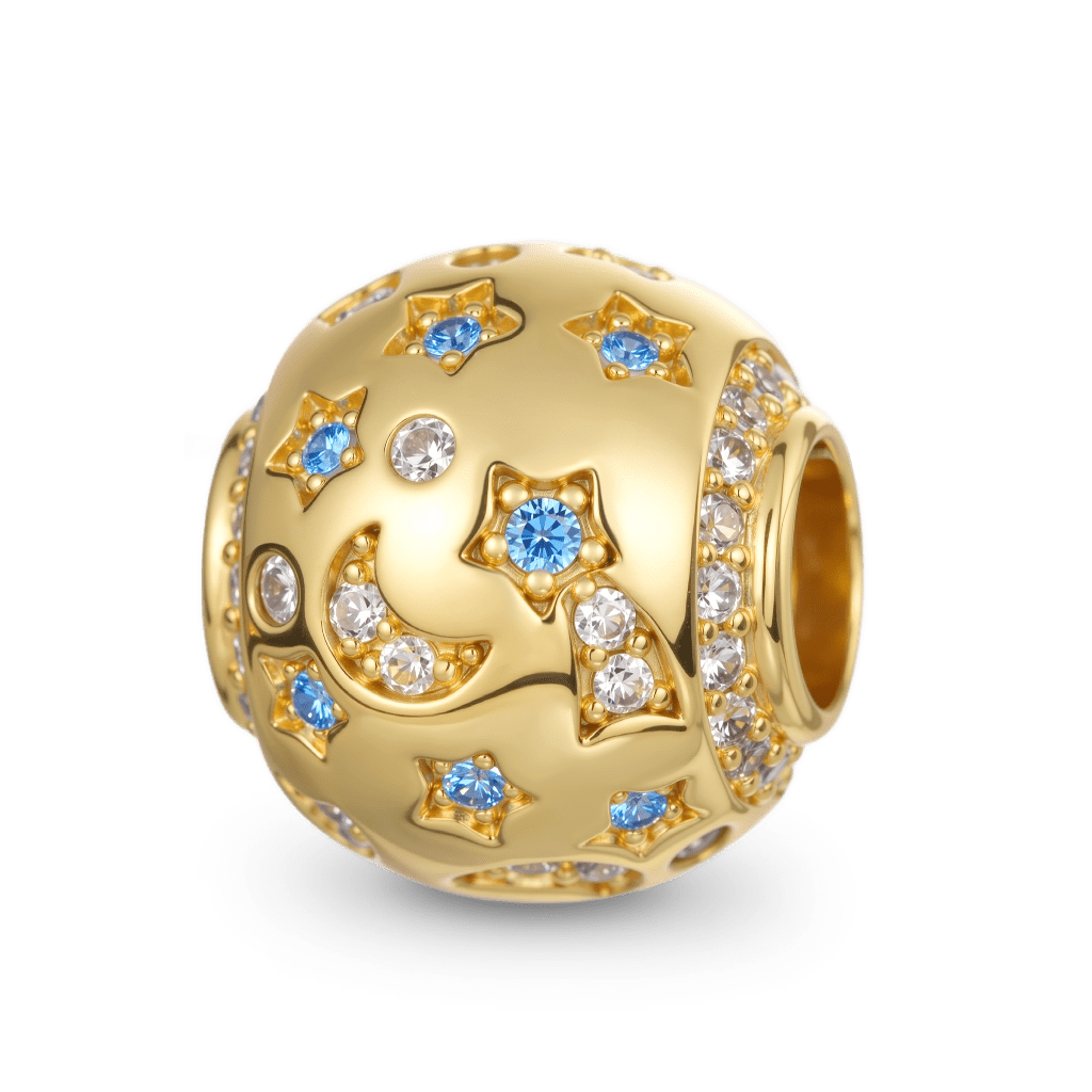 Gnoce Starry Night Stars & Moon Charm_1