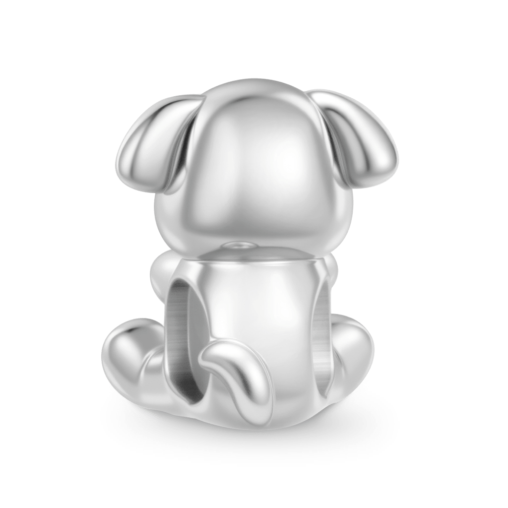 Gnoce Dog Holding Ball Charm_5