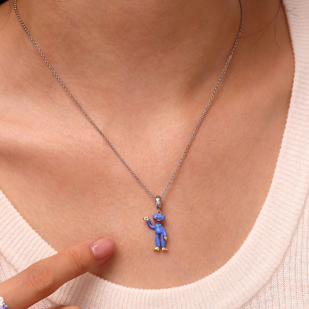 Gnoce Poppy Playtime Huggy Wuggy Pendant Dangle Charm_5