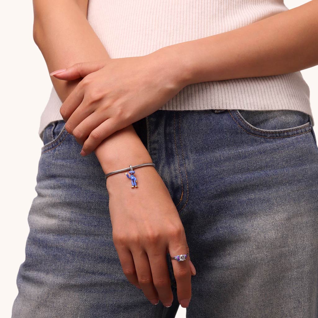 Gnoce Poppy Playtime Huggy Wuggy Pendant Dangle Charm_4