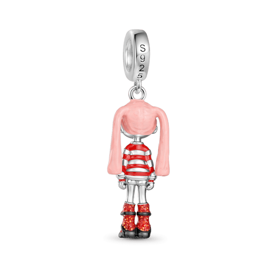 Gnoce Lovely Girl Pendant Dangle Charm_5