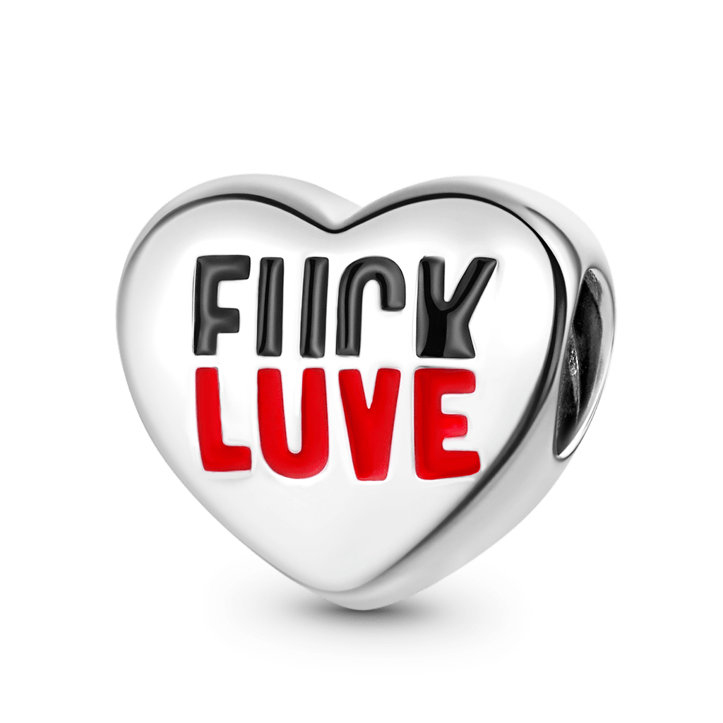 Gnoce Swearing Series Fuck Love Engravable Charm_1