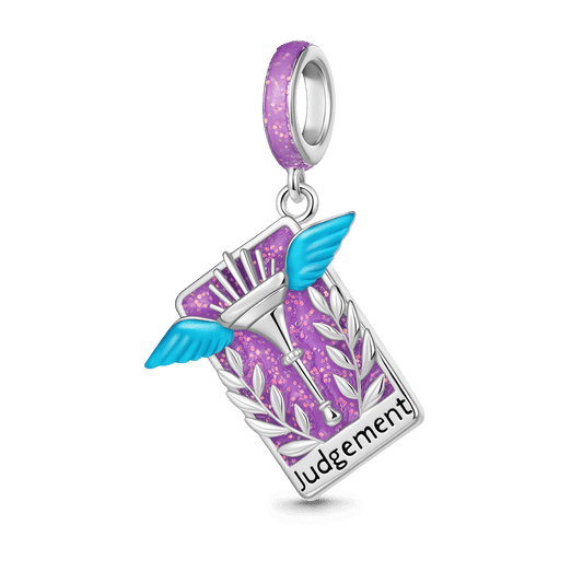 Gnoce Tarot Judgment Card Glow-in-the-Dark Pendant Dangle Charm_1